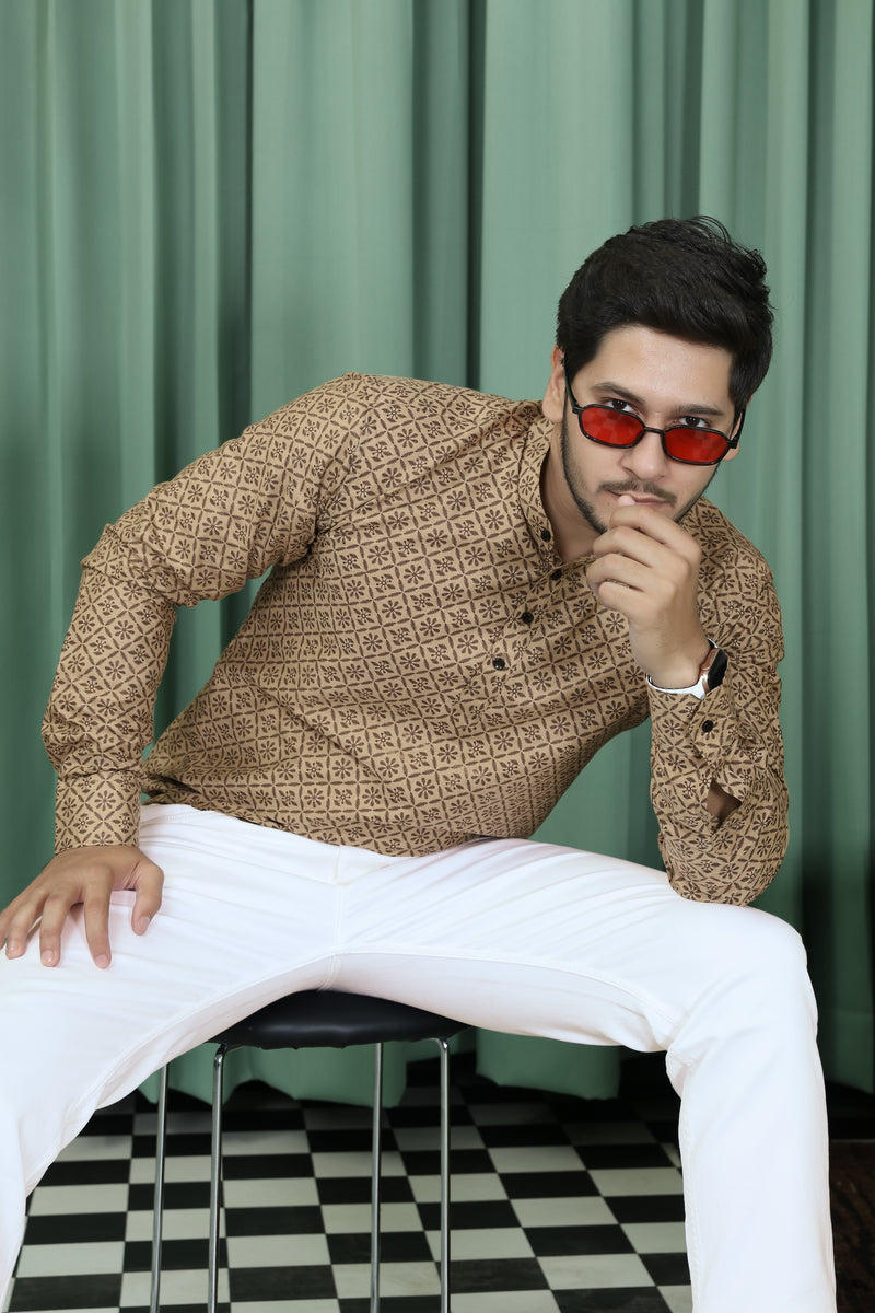 printed shirt kurtas zoom view